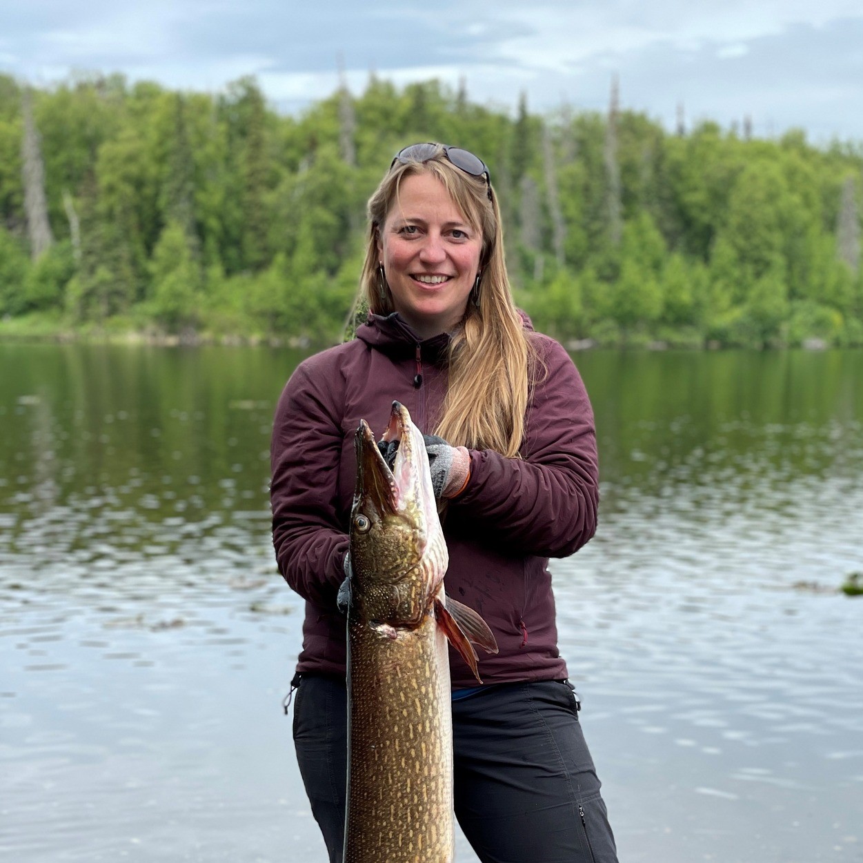 Nicole Swenson, Habitat Programs Director at Tyonek Tribal Conservation District