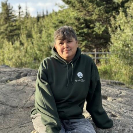 Crystal Jones, Food Distribution Coordinator at Tyonek Tribal Conservation District