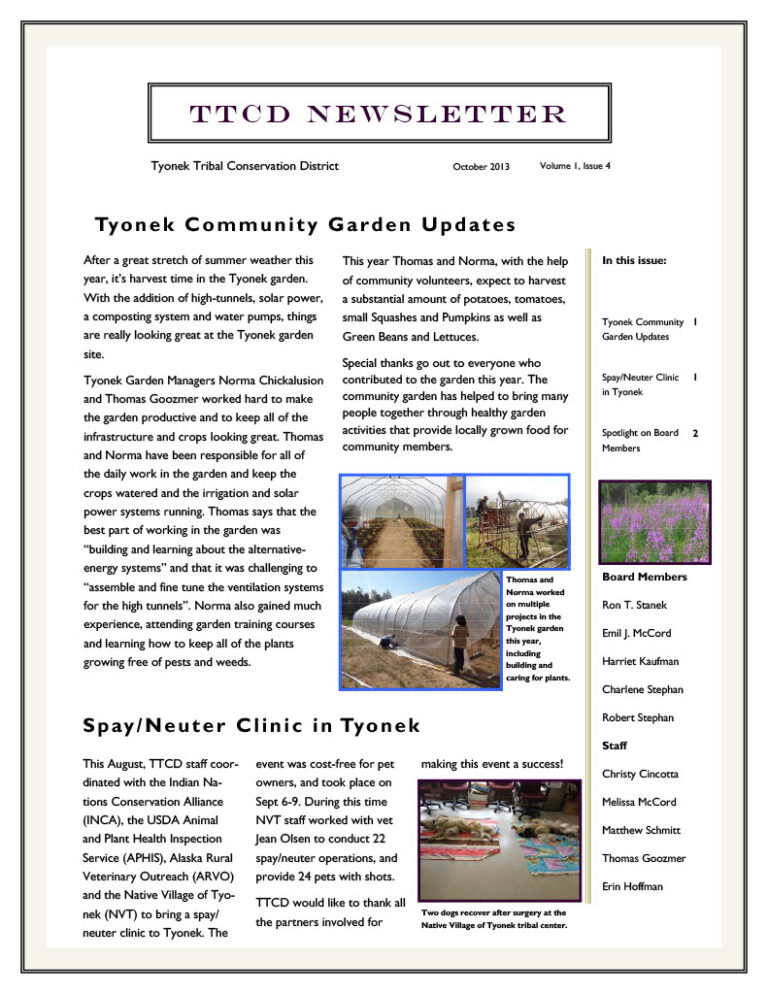October 2013 Newsletter Preview