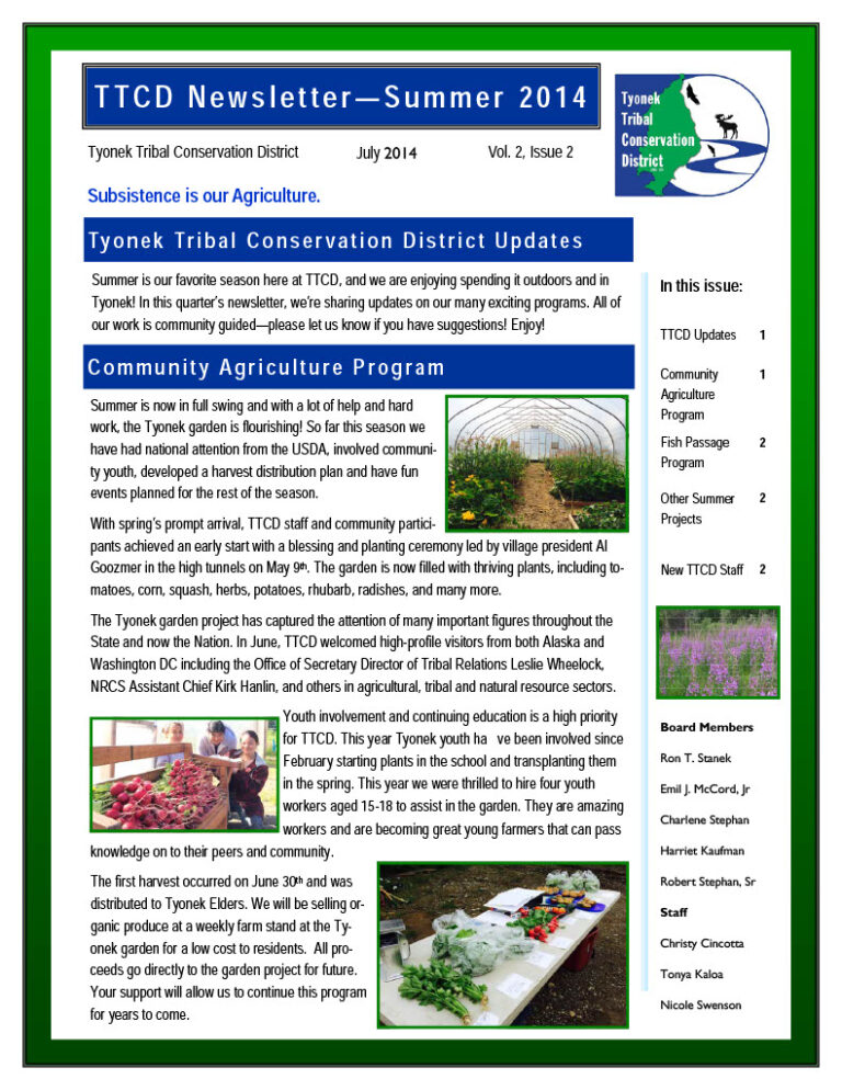 July 2014 Newsletter Preview