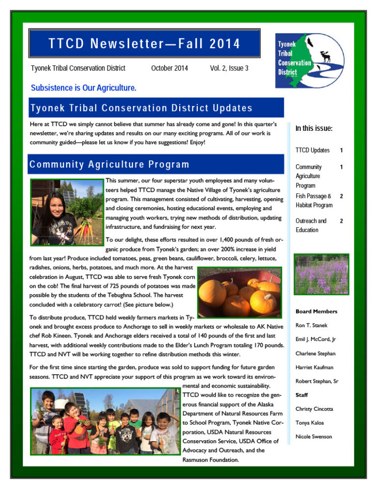 October 2014 Newsletter Preview