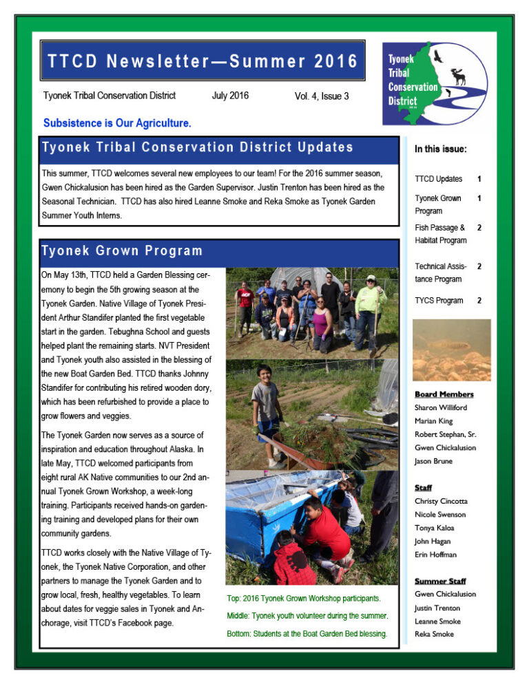 July 2016 Newsletter Preview