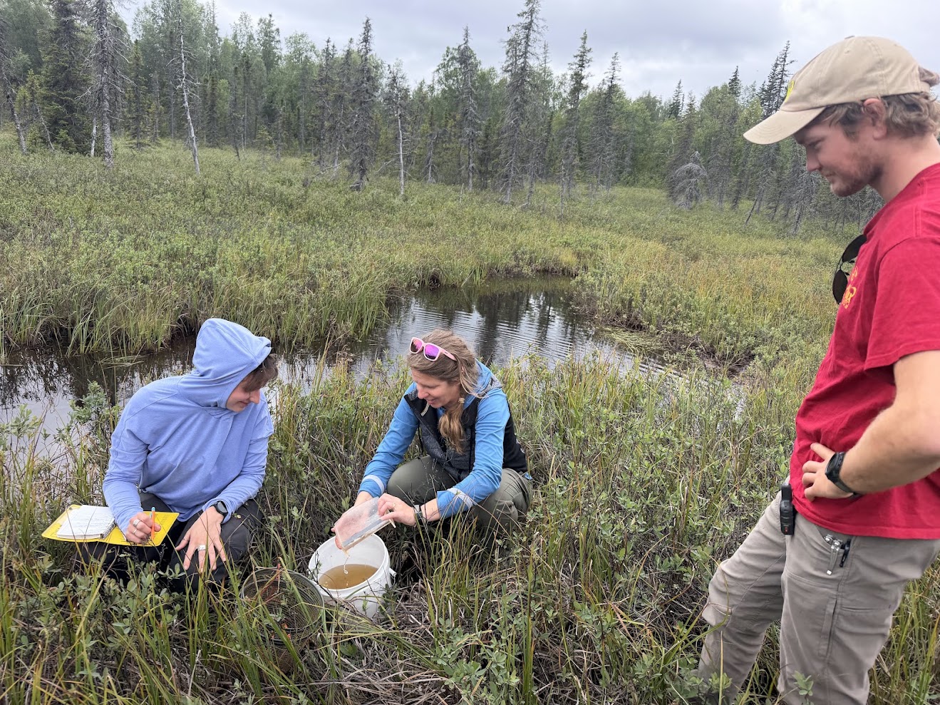 Chuit River juvenile salmonid minnow trapping and habitat survey